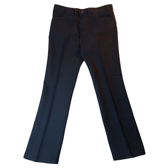 Vtg Wrangler Action Slacks 39X34 Dark Navy Perma Press USA
